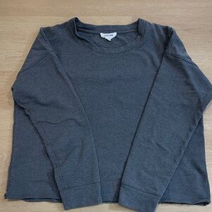 Splendid Charcoal Heather Long Sleeve